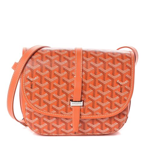 orange goyard messenger bag